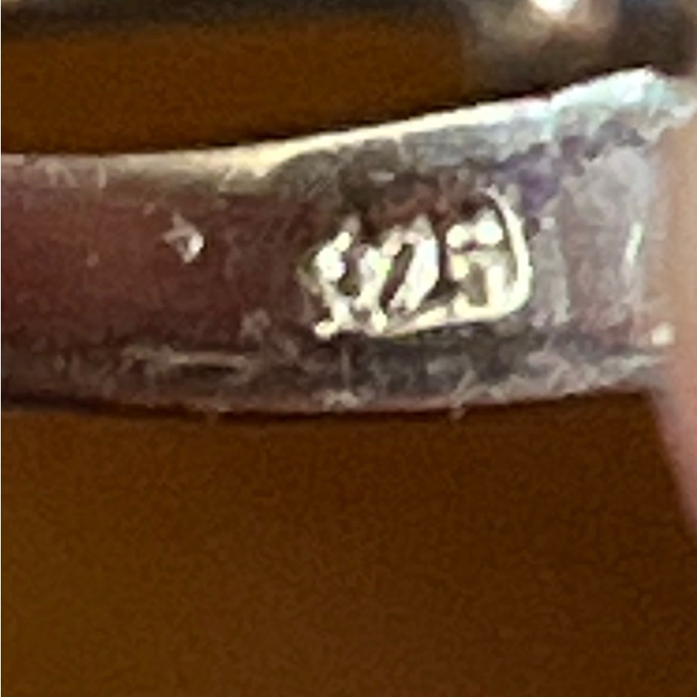 Sterling Silver Ruby Sapphire And Spinel Ring - image 4